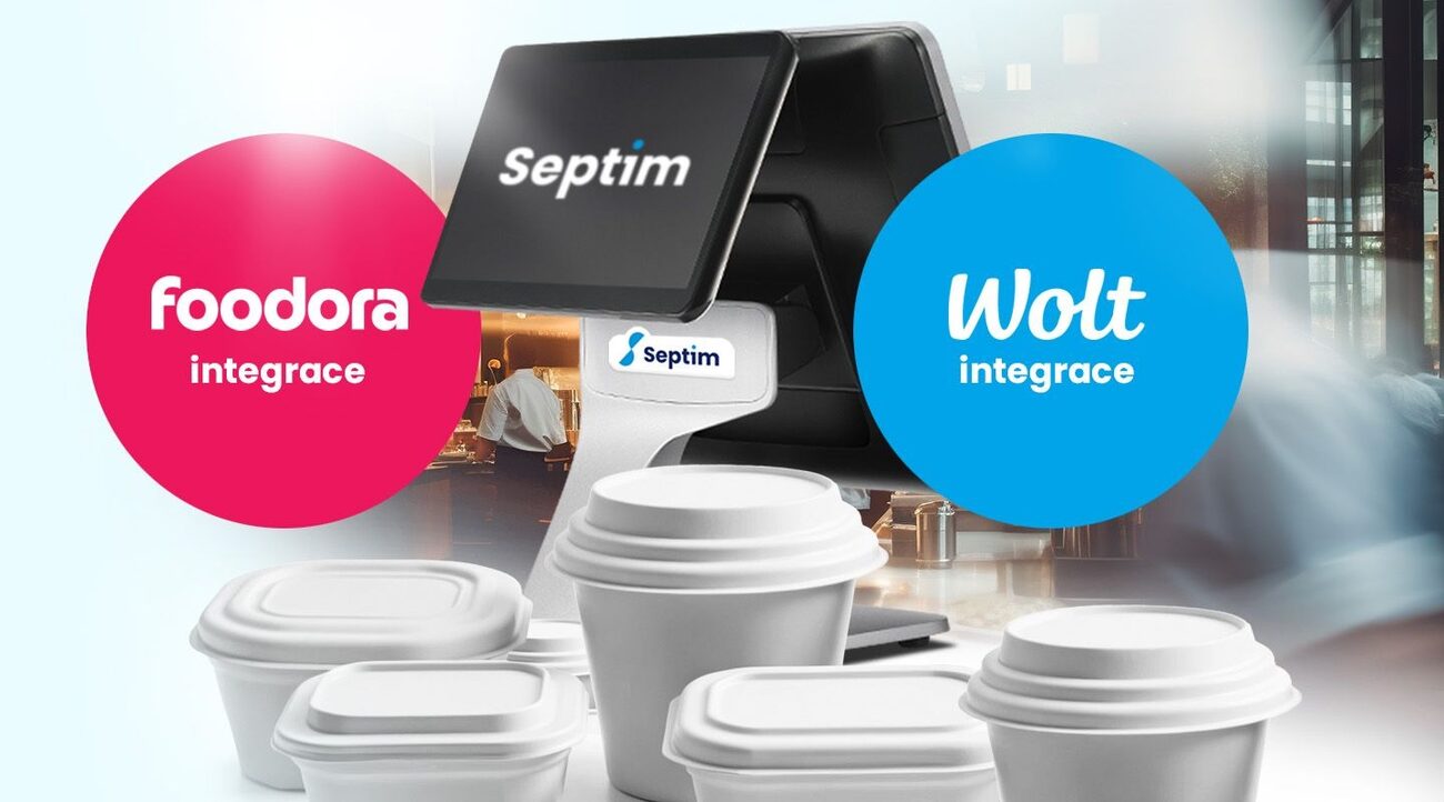 Rozvoz Foodora a Wolt napojený na Septim